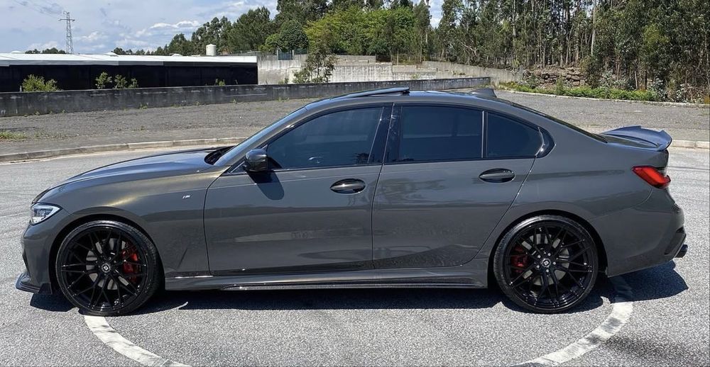 Conjunto de Lâminas Fibra Carbono BMW G20 Pack M ( Série 3 Sedan 2019 a 2022 )