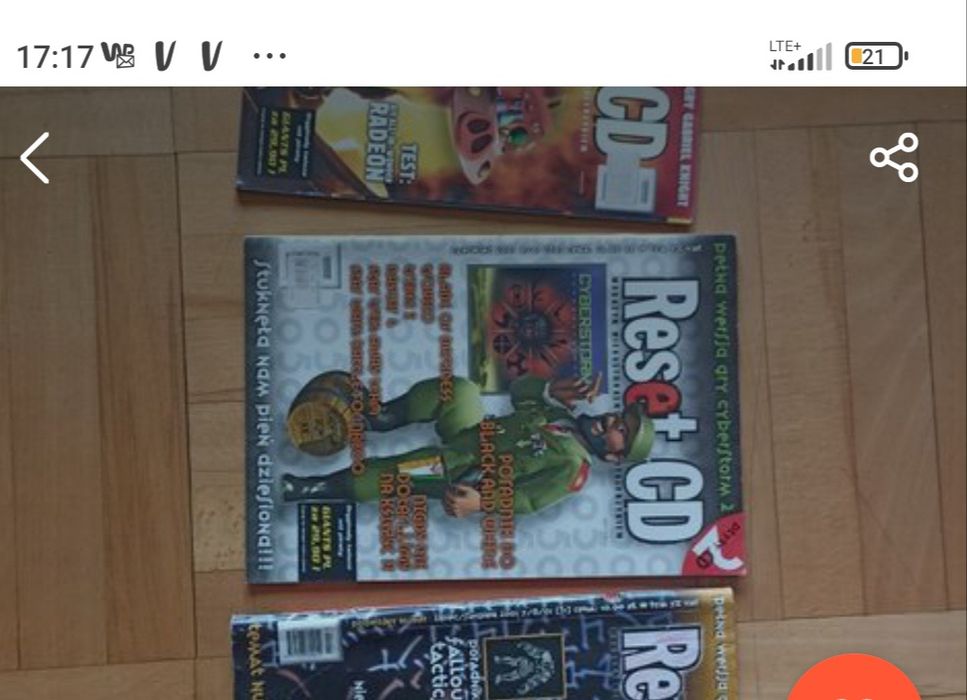 Magazyny Reset CD