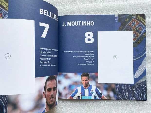 Antiga Caderneta Cromos Vazia ~ "F. C. PORTO - Estrelas do Jogo 2010/11" ~ O Jogo