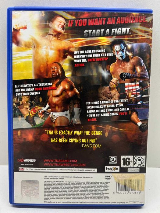 PS2 - TNA Impact Total Nonstop Action Wrestling