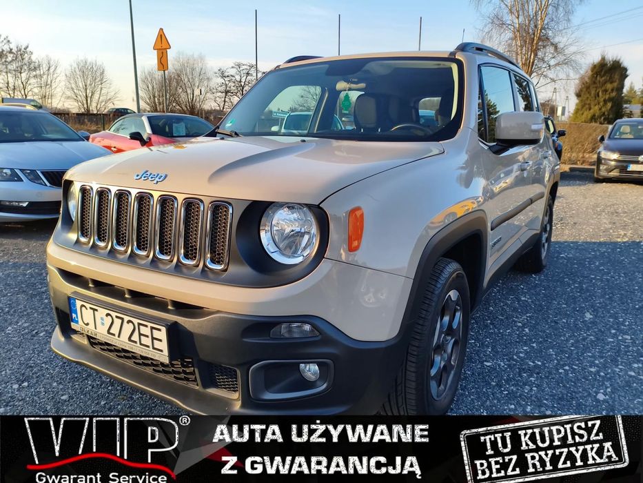 Jeep Renegade 1.6 110KM 2016 * bezwypadkowy * po serwisie olejowym * gotowy do jazdy