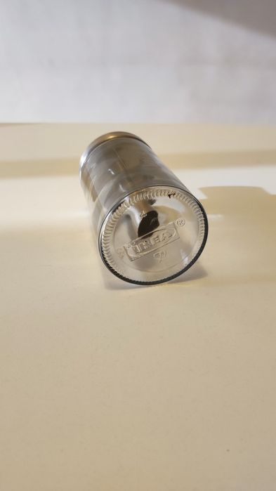 Galheteiro em vidro e inox IKEA