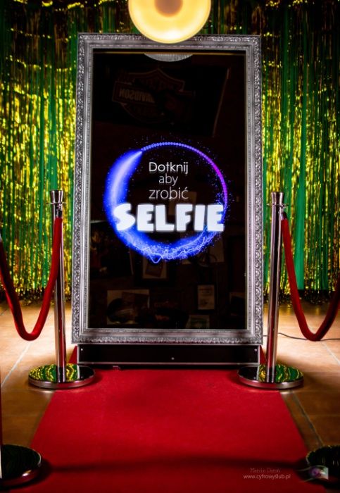 FOTOLUSTRO HIT Fotobudka 65" 4k impreza ślub wesele | cyfrowyślub.pl