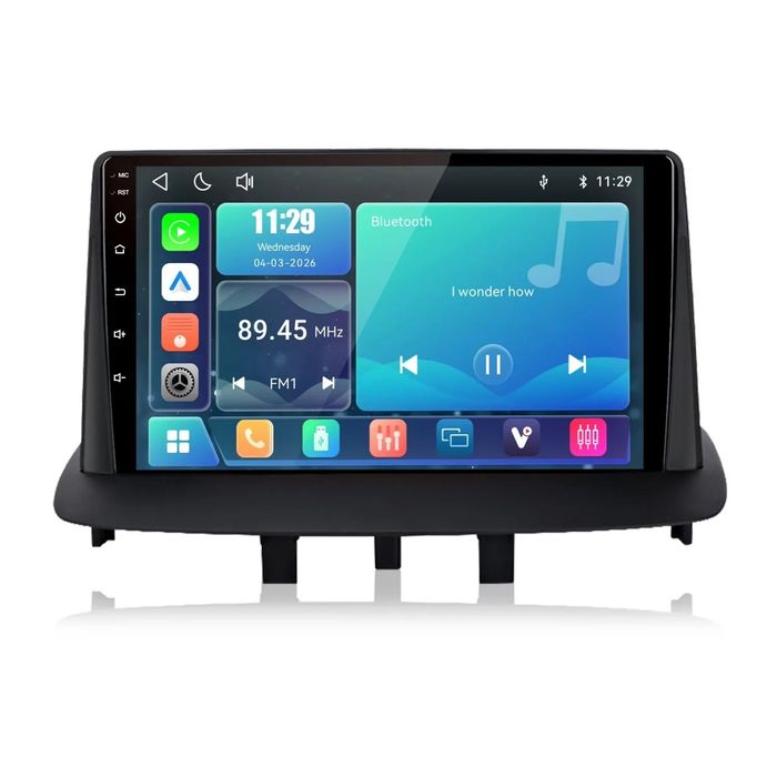 Radio android Megane iii 2gb/64 +kamera cofania +mikrofon