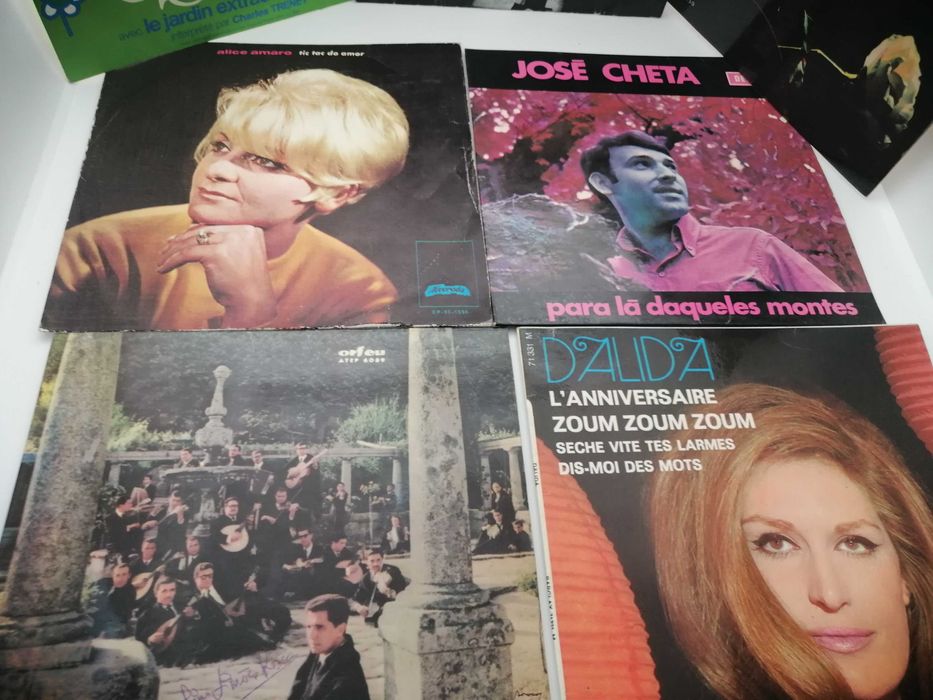 Vinil 45rpm Antonio Calvário,José Cheta,Dalida,Tuna Unvers. Porto, etc