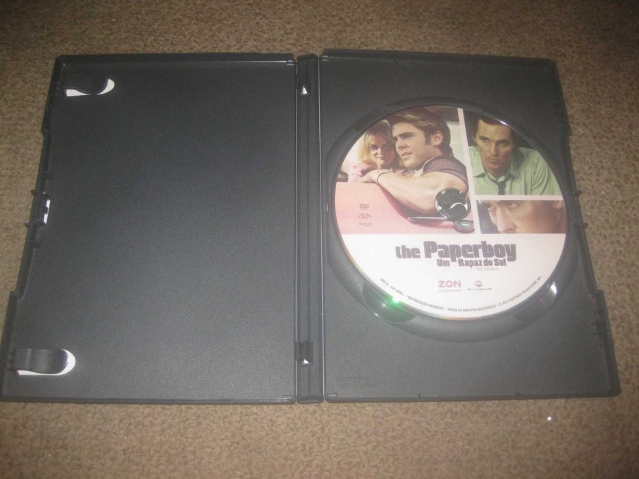 DVD "The Paperboy - Um Rapaz do Sul" com Matthew McConaughey/Raro!