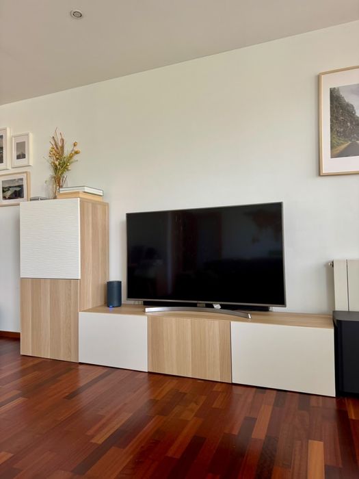Conjunto IKEA BESTA - Movel TV+Estante