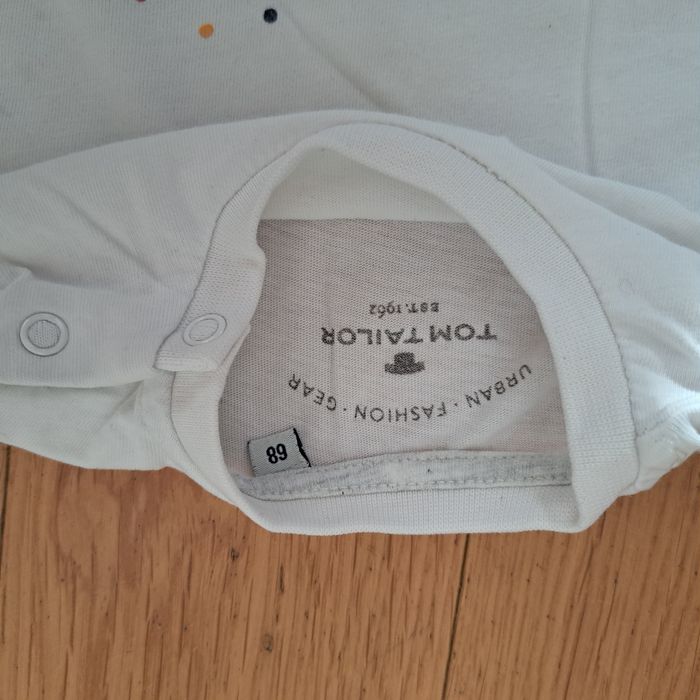 Koszulka, tshirt, podkoszulka bawełniana, 68, Tom Tailor