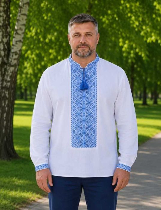Вишиванка чоловіча. Вышиванка мужская. Сорочка для чоловіків.Ручна вишивка. .