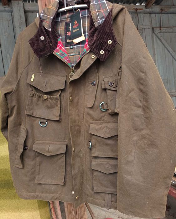 Barbour kurtka męska Clayton Wax Baracuta