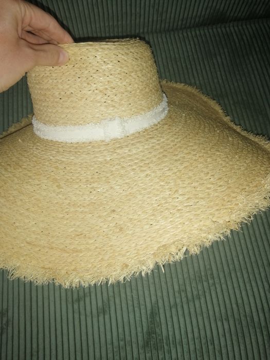 TARANKO kapelusz słomkowy z rafii duży piękny cudo