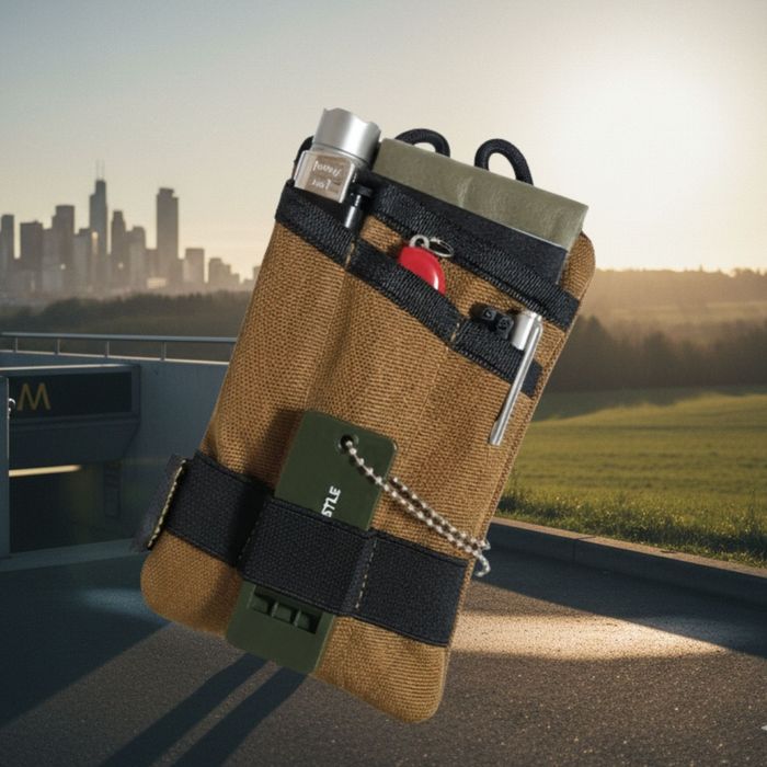 Kit EDC Sapiens: Sobrevivência Urbana, Carro e Viagem (Novo)