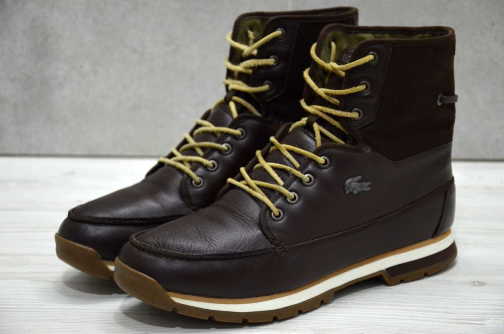 Lacoste, оригінал шкіряні черевики, ботинки  44.5/45