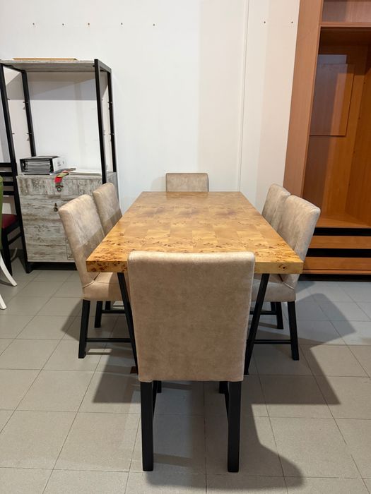 Mesa de Jantar com 6 cadeiras | Sala de Jantar