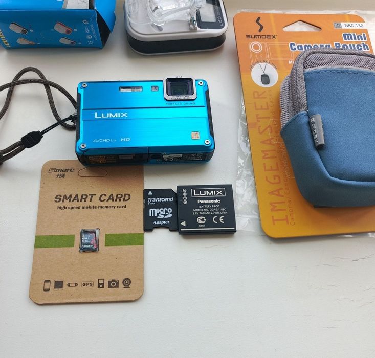 Стильна камера Panasonic Lumix  JAPAN  CCD Aluminium   +Повний комплект