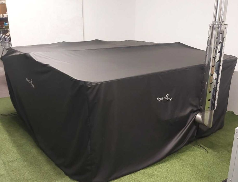 Balia, jacuzzi, ogrodowe, akryl, kwadrat 245/245 cm,