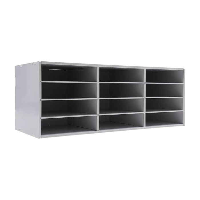 Organizer na literaturę na blat biurowy do domu i szkoły biały