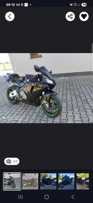 Cbr 600rr pc37,  r6.  gsxr