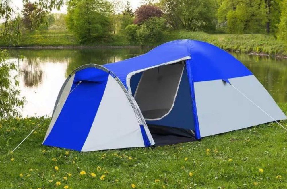 Namiot Wodoodporny Turystyczny Kempingowy Wodoodporny 3 osobowy Mocny