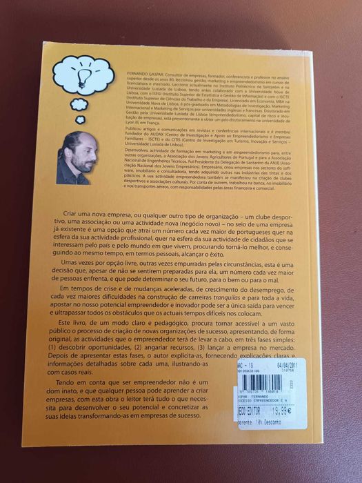 O processo Empreendedor e a Criação de Empresas de Sucesso