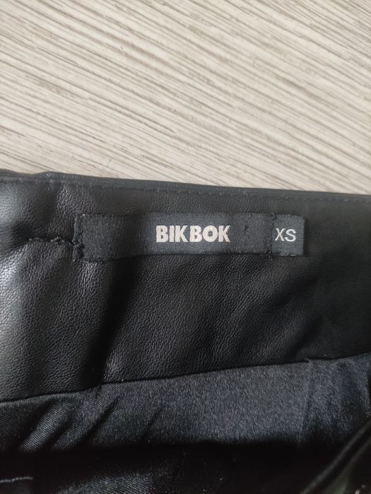 Spódnica z eko skóry wysoki stan