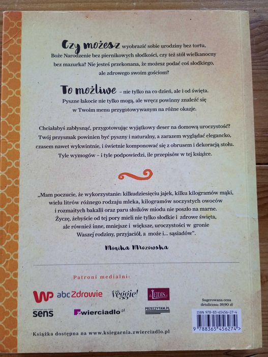Książka kucharska, Słodko, zdrowo, świątecznie.
