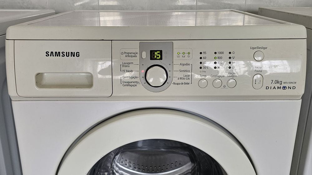 Máquina lavar roupa Samsung c/garantia