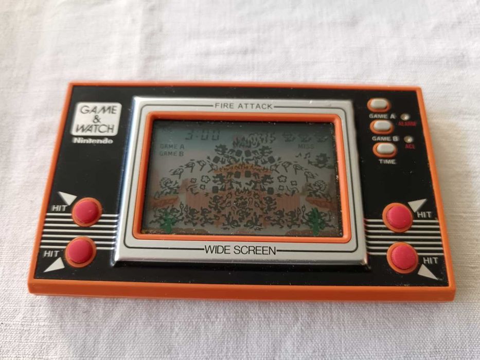Fire Attack | ID-29 (Game Watch, Reprobox, Tested, No Manual/Battery)