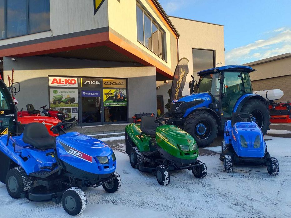 Kosiarka Traktorek Husqvarna Honda John Deere Sabre, Pług, Hydro Iseki