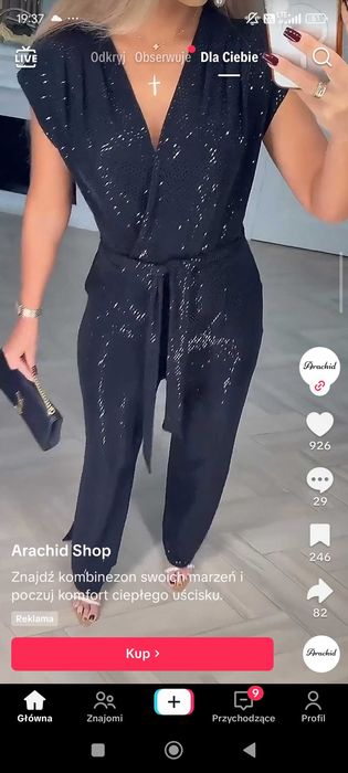 Kombinezon elegancki