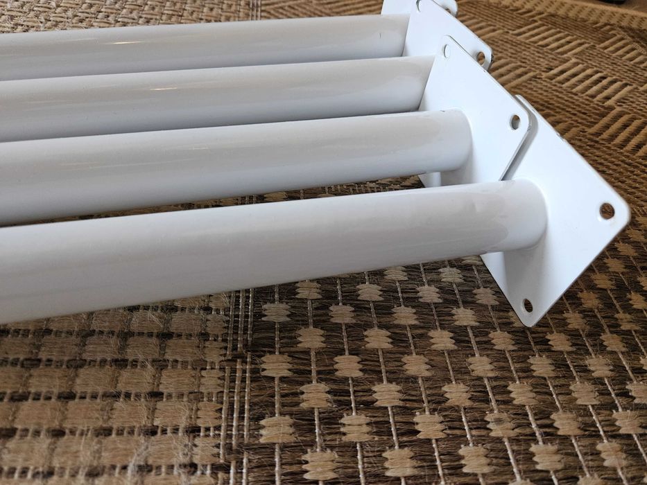 4x noga meblowa MAVÖ 71cm biała regulowana do stołu/ biurka