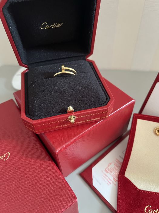 Кольцо гвоздь cartier оригинал 52р