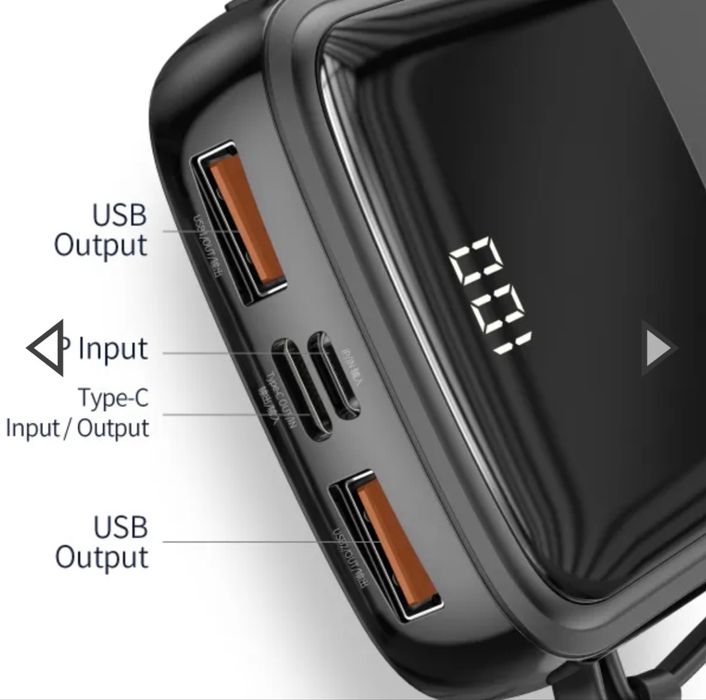 Павербанк Baseus Q Pow 10000mAh 15W / 20W