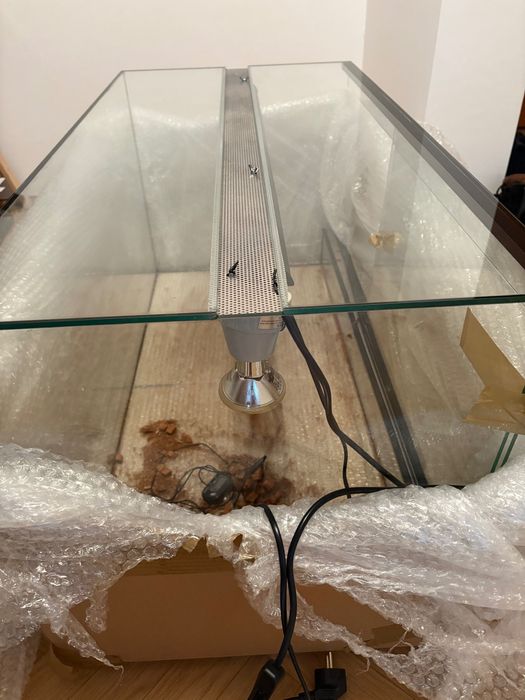 Terrarium 100/50/50, lampa UV +podczerwień+czujnik