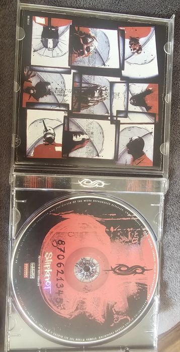 Płyta CD zespołu slipknot