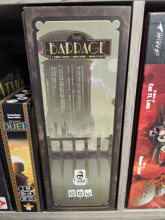 Jogo de tabuleiro Barrage