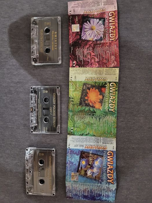 Składanki Gwiazdy Polskiej Estrady cz 1 2 Ballady Akar kasety