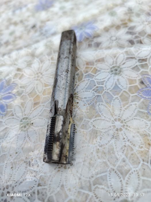 Метчик м16х1 твердосплавные гребенки