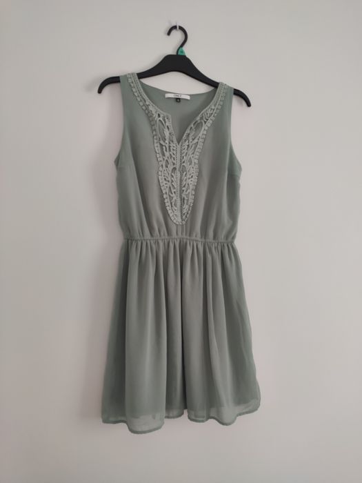 Sukienka Boho only khaki 36 wesele