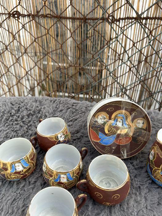 Servico de cha japones antigo