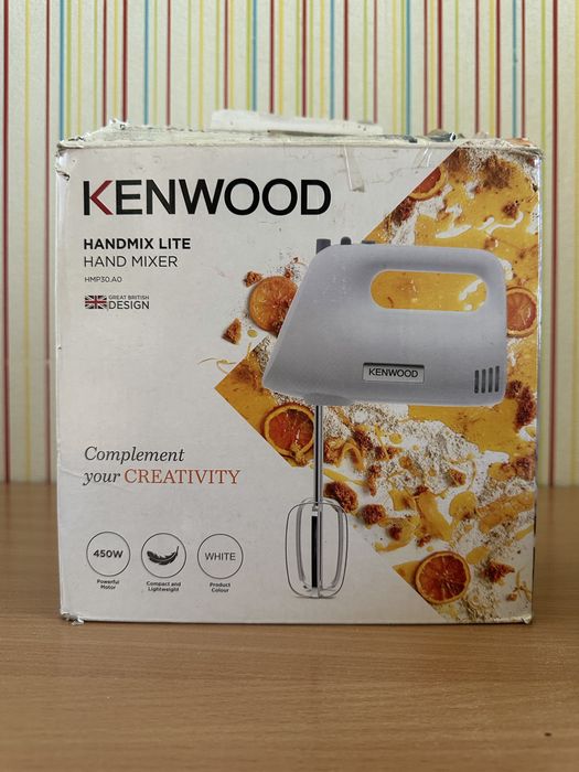 Миксер Kenwood Handmix Lite (HMP30.A0), 450W, в коробке