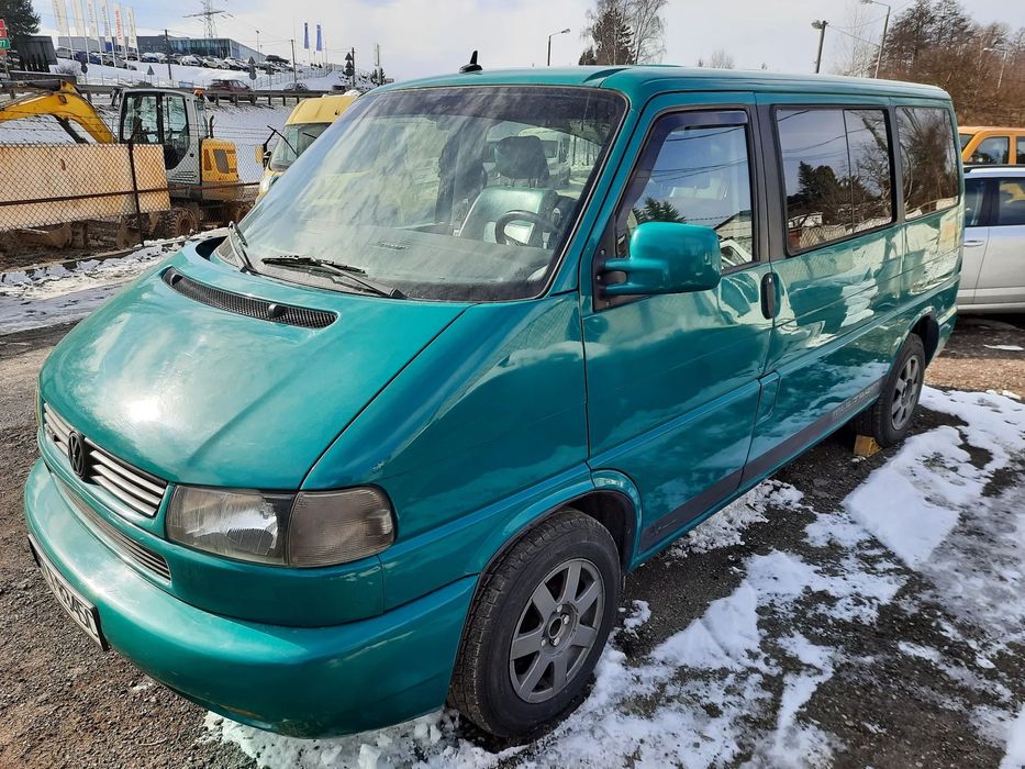 Volkswagen Multivan T4/2.5/TDI/102KM/MULTIVAN/7os/KLIMA/Nawiewy/Vebasto/Skóry/LIFT/OKAZJA!