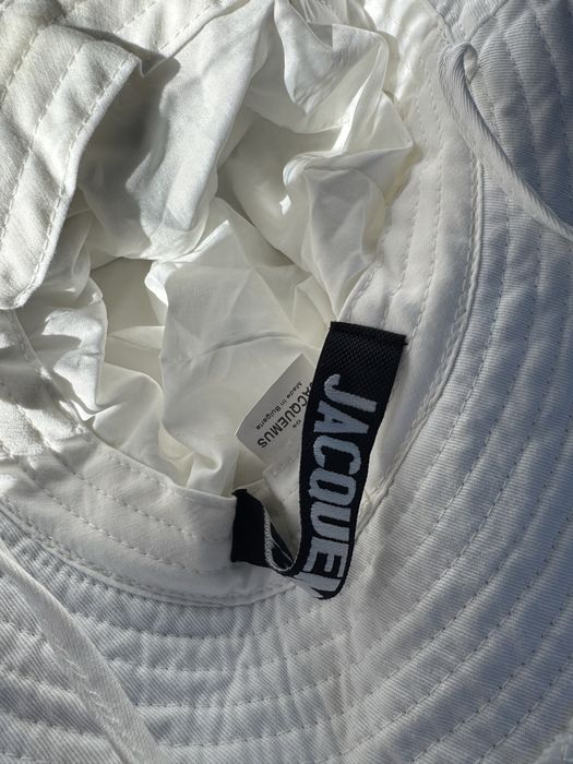Kapelusz bialy Jacquemus