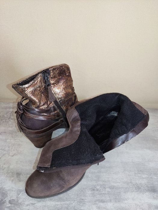 Ботинки на флисе