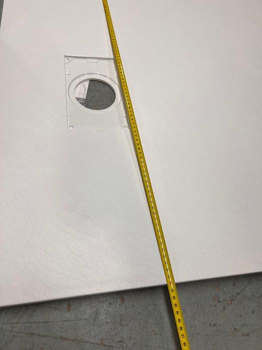 Bandeja de Chuveiro SMC, 2,5 cm de Altura com Efeito de Pedra de Ardósia