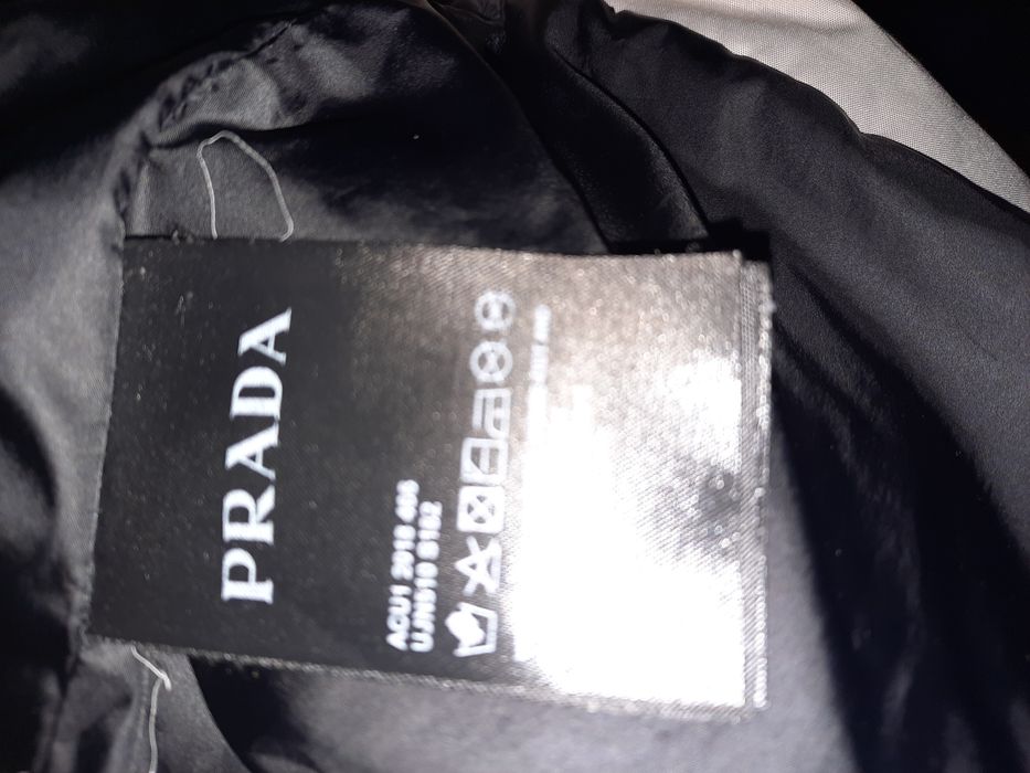 Prada duża męska kurtka puchowa