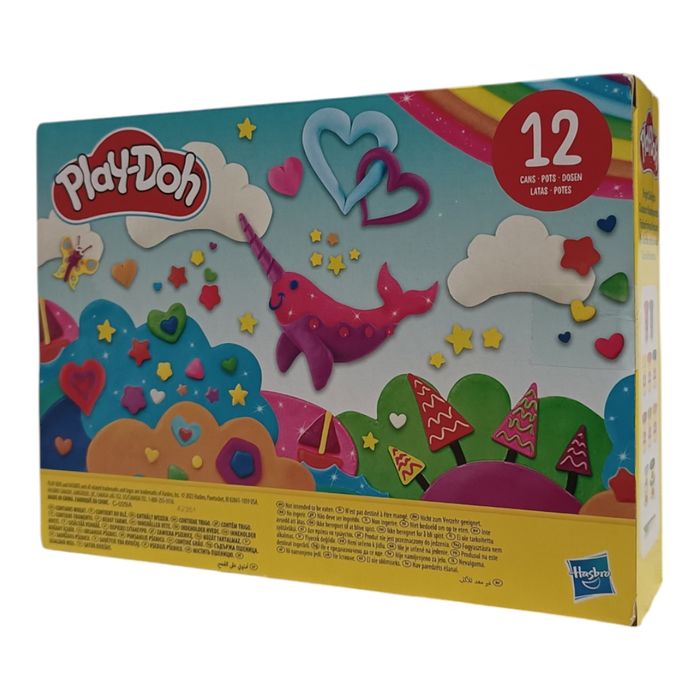 Play-doh Bright delights набір пластиліну 12 шт