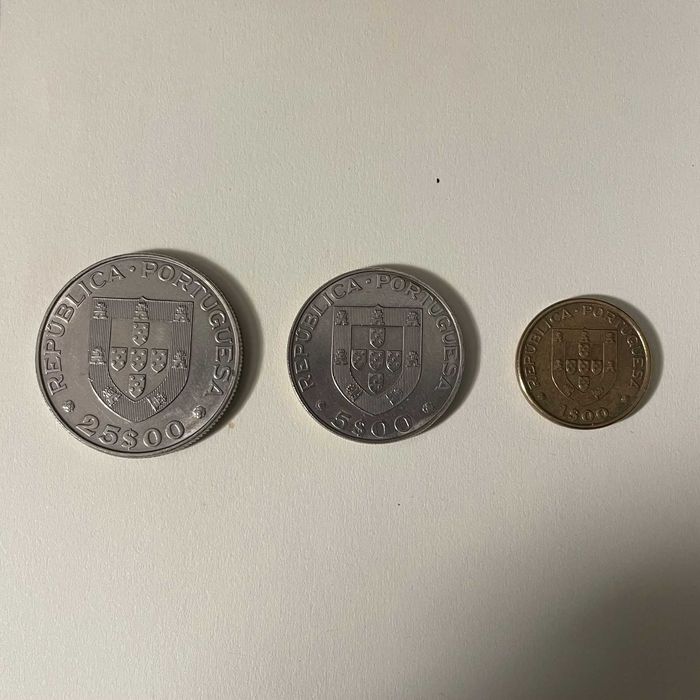 3 Moedas colecionáveis Mundial de Hóquei em Patins 1982