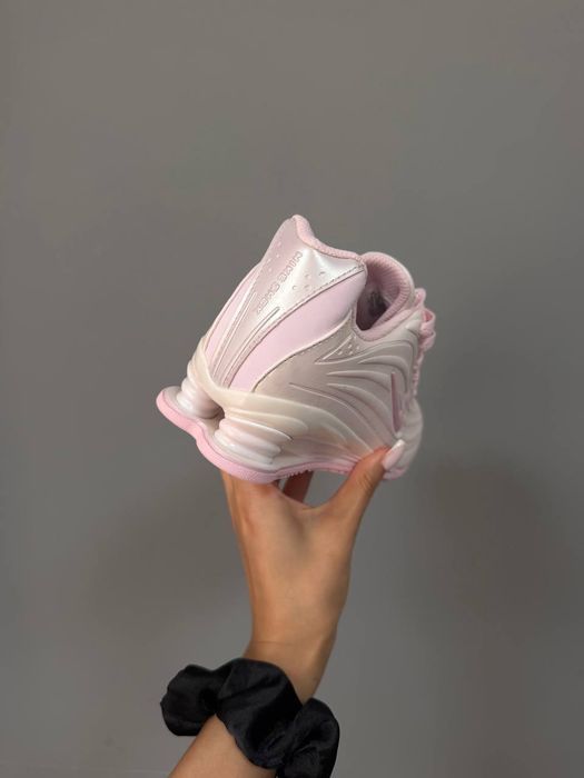 Кросівки Nike Shox R4 Peark Pink Foam premium | Кроссовки Найк жіночі