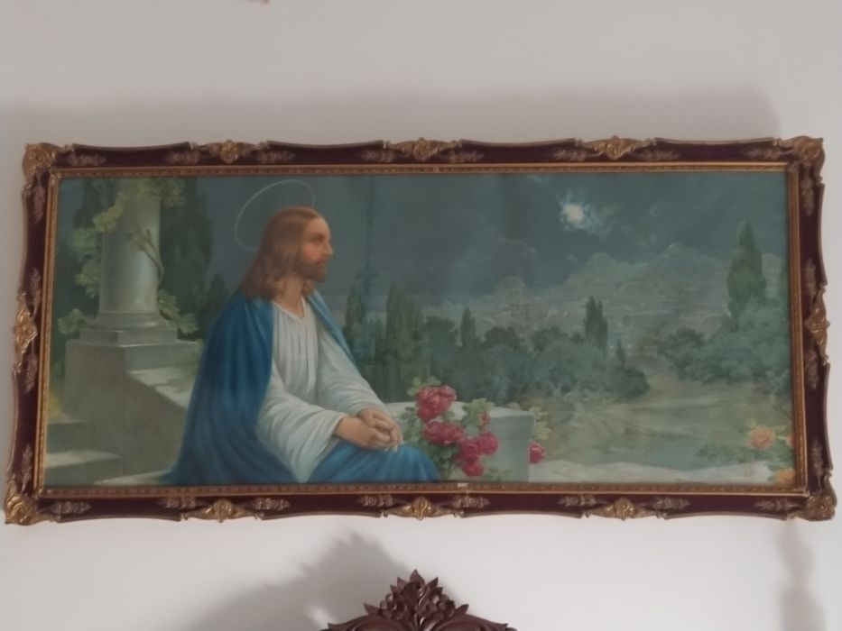 Quadro - Cristo no monte das oliveiras